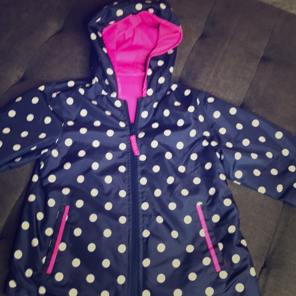 Lined rain jacket